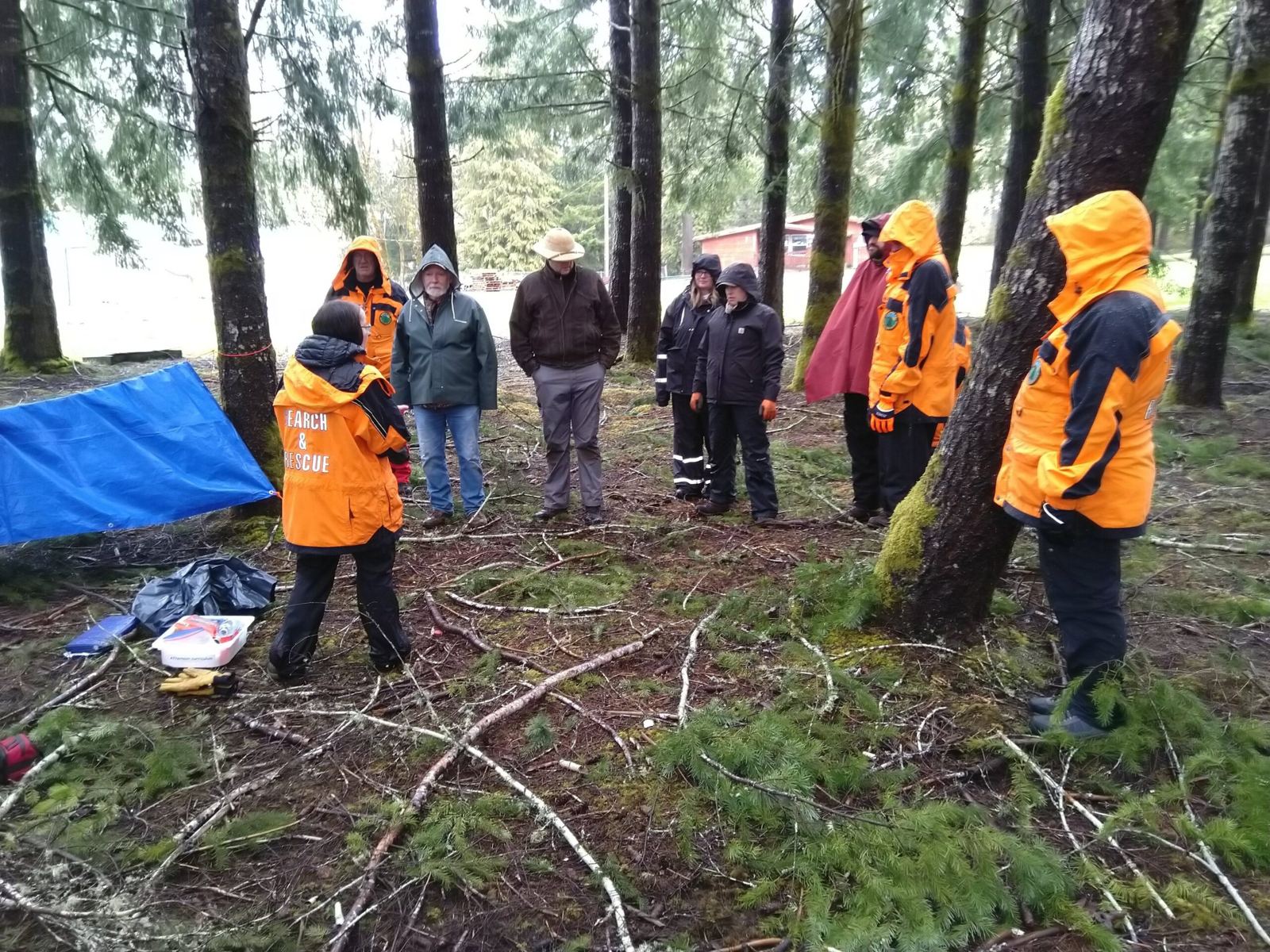 YCSAR members in training and on missions